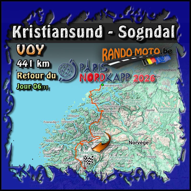 VOY#RBNR KRISTIANSUND - SOGNDAL
